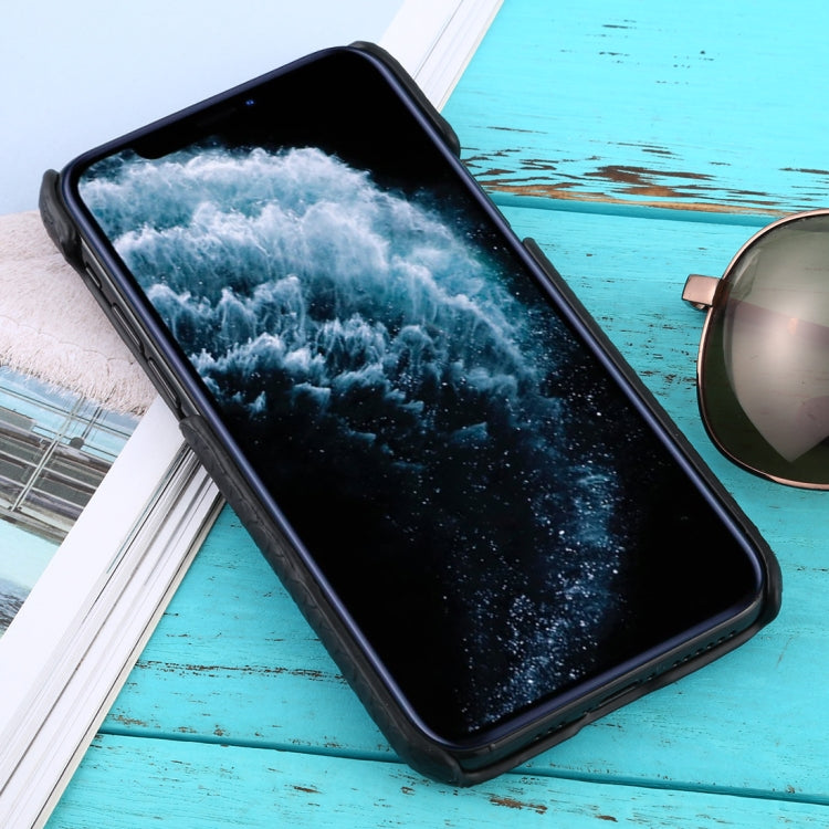 For iPhone 11 Pro Snakeskin Texture Paste Skin PC Protective Case