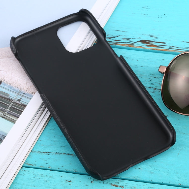 For iPhone 11 Pro Snakeskin Texture Paste Skin PC Protective Case