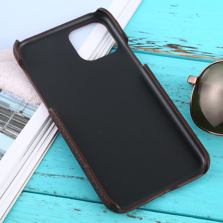 For iPhone 11 Pro Snakeskin Texture Paste Skin PC Protective Case