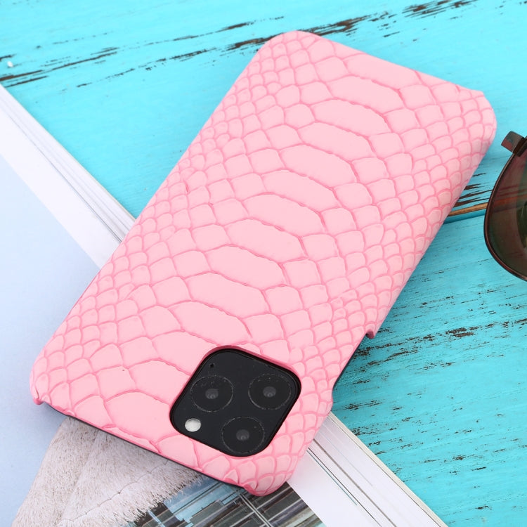 For iPhone 11 Pro Snakeskin Texture Paste Skin PC Protective Case