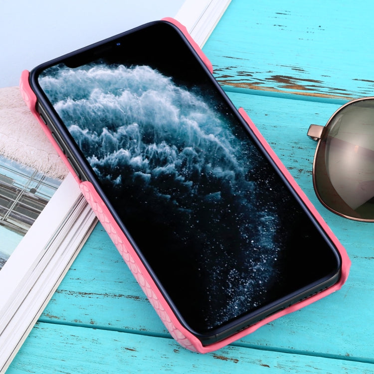 For iPhone 11 Pro Snakeskin Texture Paste Skin PC Protective Case