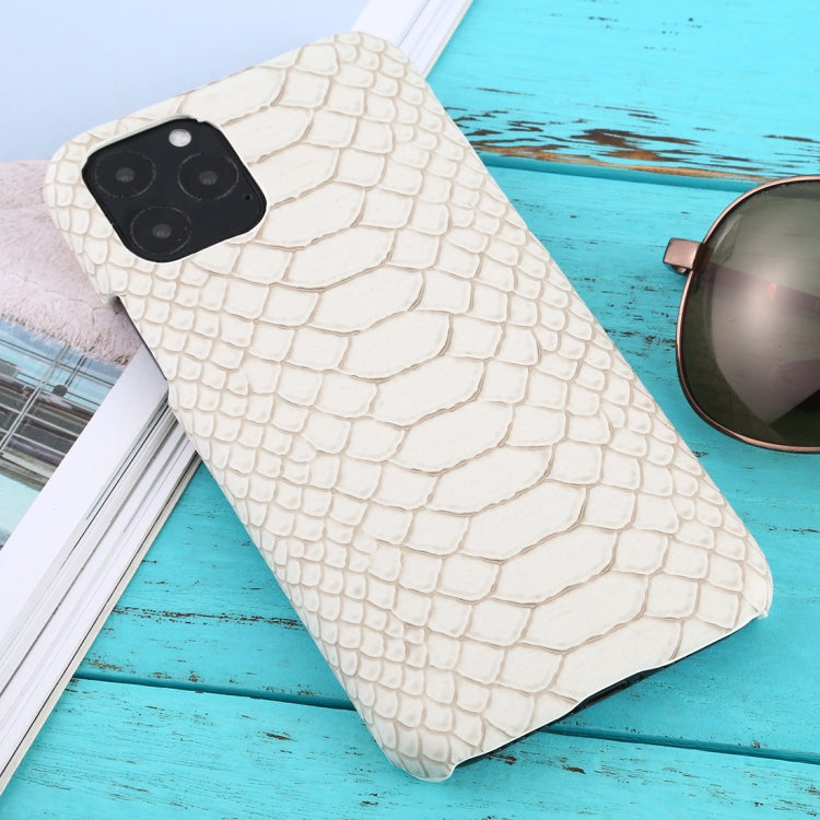 For iPhone 11 Pro Snakeskin Texture Paste Skin PC Protective Case
