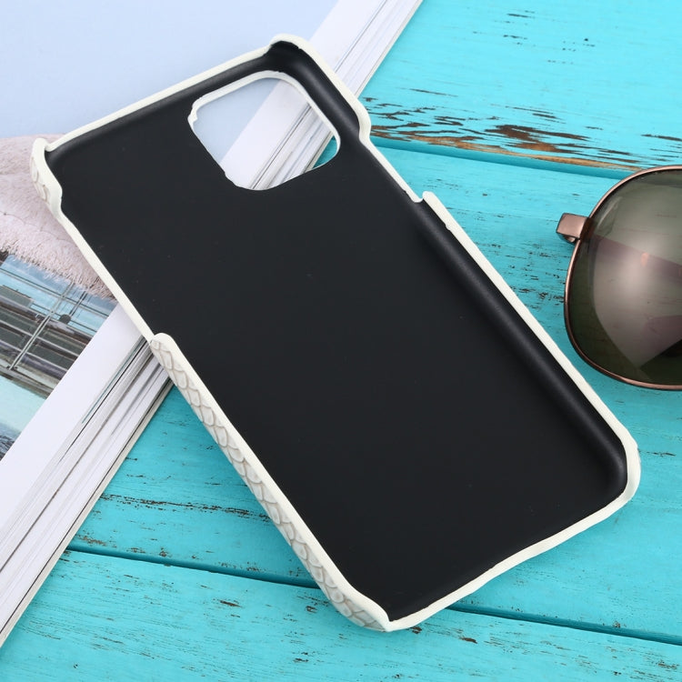For iPhone 11 Pro Snakeskin Texture Paste Skin PC Protective Case