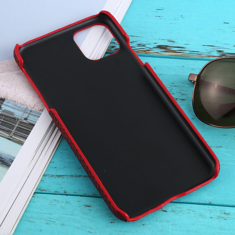 For iPhone 11 Pro Max Snakeskin Texture Paste Skin PC Protective Case