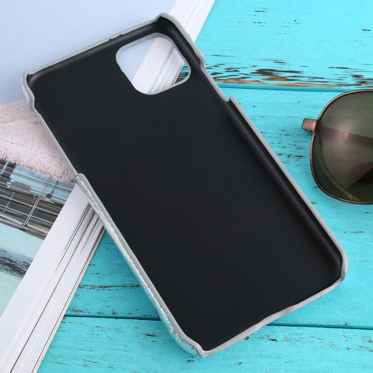 For iPhone 11 Pro Max Snakeskin Texture Paste Skin PC Protective Case