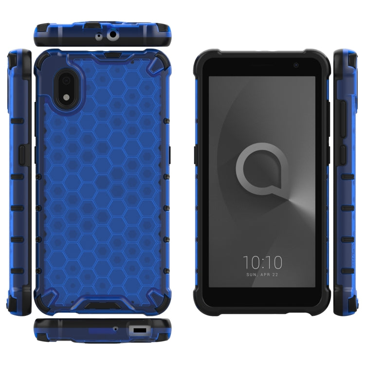 For Alcatel 1B (2020) Shockproof Honeycomb PC + TPU Case
