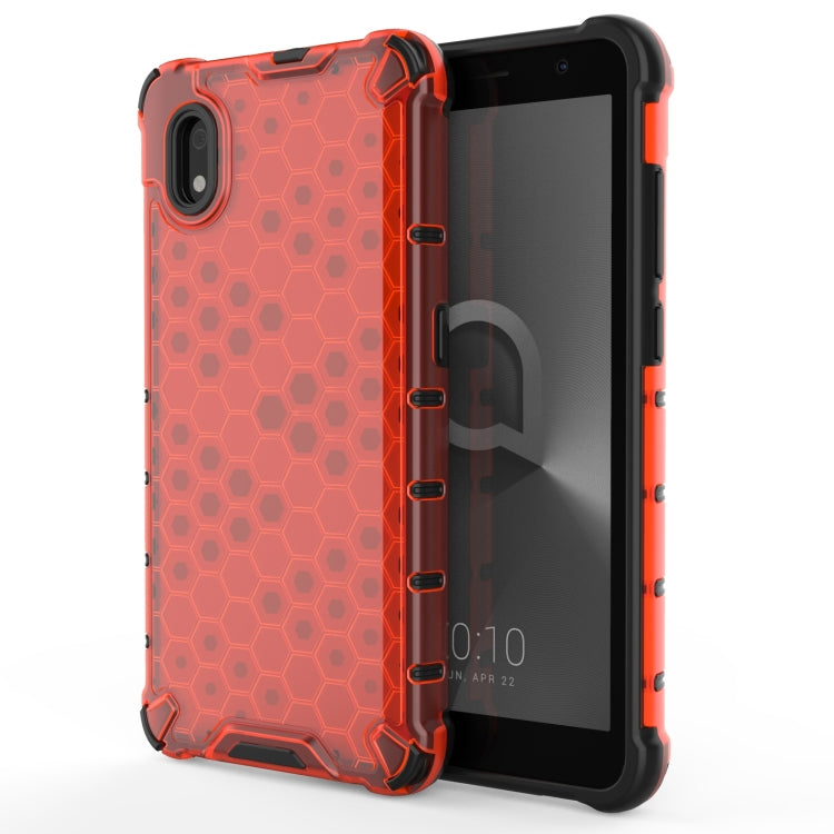 For Alcatel 1B (2020) Shockproof Honeycomb PC + TPU Case