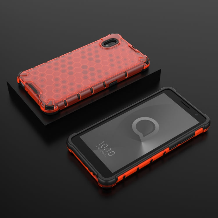 For Alcatel 1B (2020) Shockproof Honeycomb PC + TPU Case