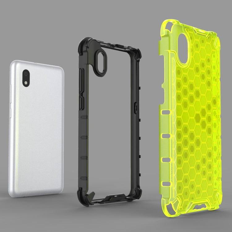 For Alcatel 1B (2020) Shockproof Honeycomb PC + TPU Case