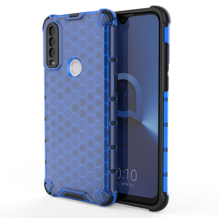 For Alcatel 1S (2020) Shockproof Honeycomb PC + TPU Case
