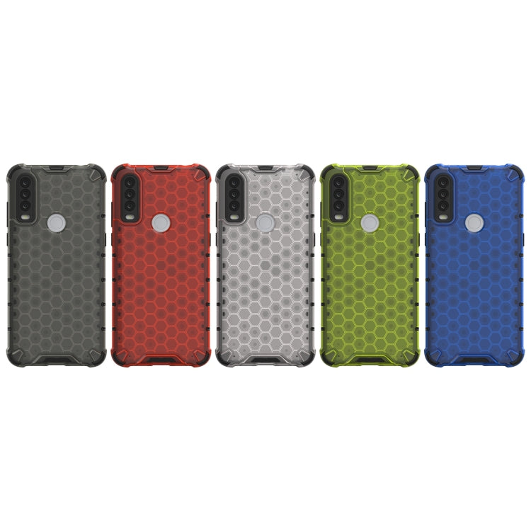 For Alcatel 1S (2020) Shockproof Honeycomb PC + TPU Case