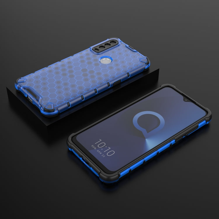 For Alcatel 1S (2020) Shockproof Honeycomb PC + TPU Case