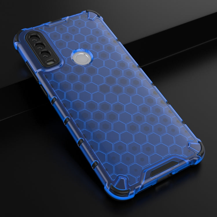 For Alcatel 1S (2020) Shockproof Honeycomb PC + TPU Case