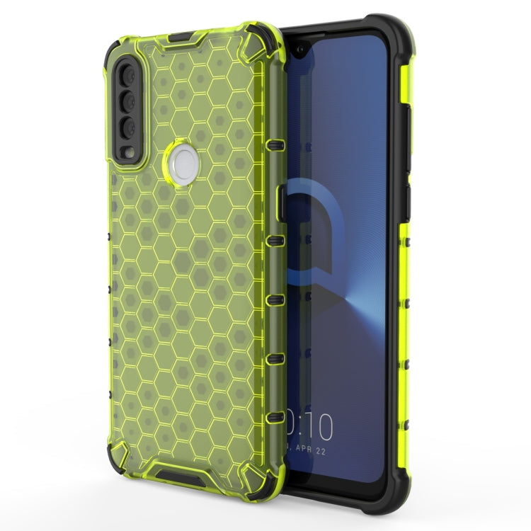 For Alcatel 1S (2020) Shockproof Honeycomb PC + TPU Case