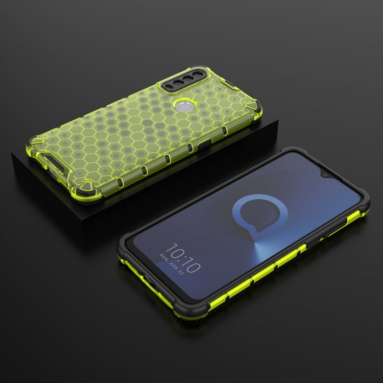 For Alcatel 1S (2020) Shockproof Honeycomb PC + TPU Case