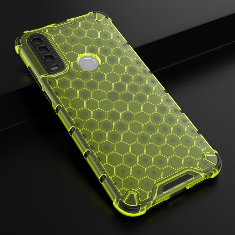 For Alcatel 1S (2020) Shockproof Honeycomb PC + TPU Case