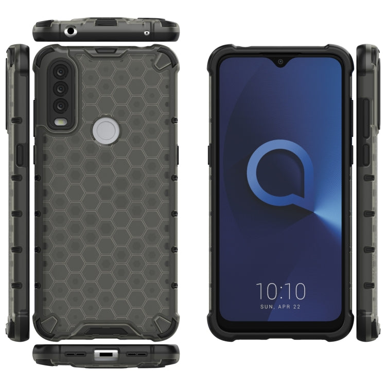 For Alcatel 1S (2020) Shockproof Honeycomb PC + TPU Case