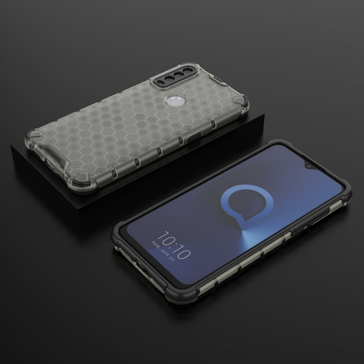 For Alcatel 1S (2020) Shockproof Honeycomb PC + TPU Case