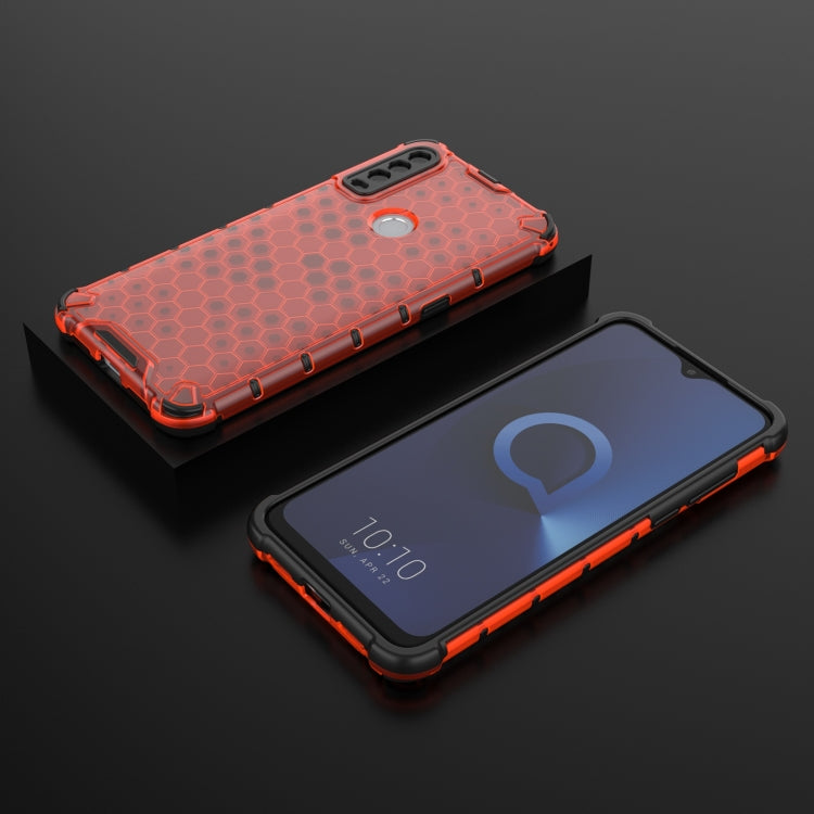 For Alcatel 1S (2020) Shockproof Honeycomb PC + TPU Case