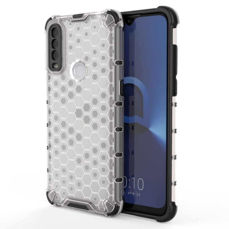 For Alcatel 1S (2020) Shockproof Honeycomb PC + TPU Case