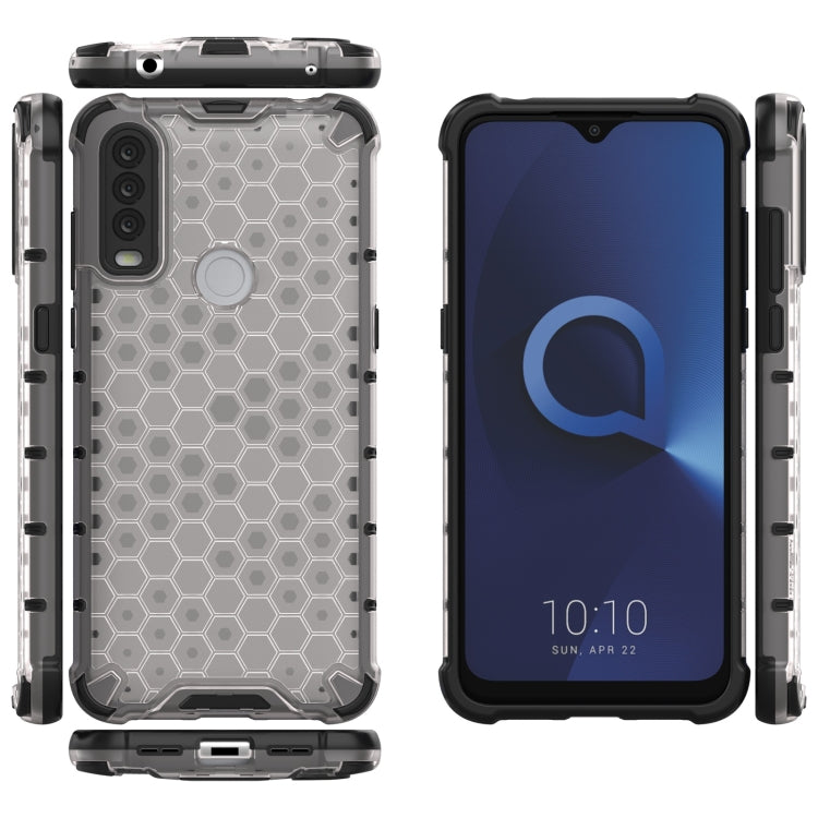 For Alcatel 1S (2020) Shockproof Honeycomb PC + TPU Case