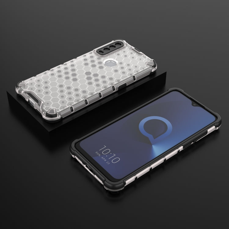 For Alcatel 1S (2020) Shockproof Honeycomb PC + TPU Case