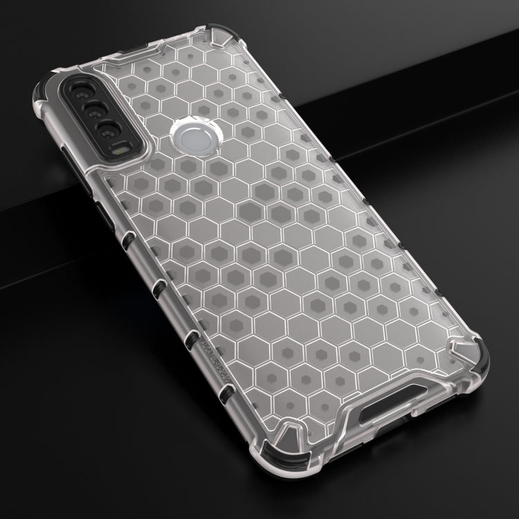 For Alcatel 1S (2020) Shockproof Honeycomb PC + TPU Case