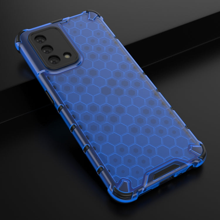 For OPPO A74 4G Shockproof Honeycomb PC + TPU Case