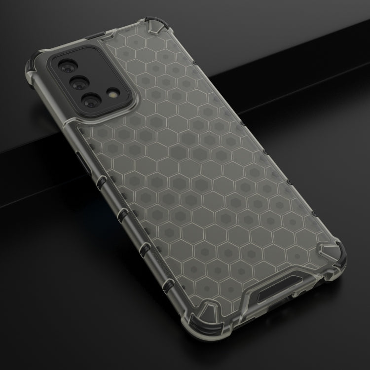 For OPPO A74 4G Shockproof Honeycomb PC + TPU Case