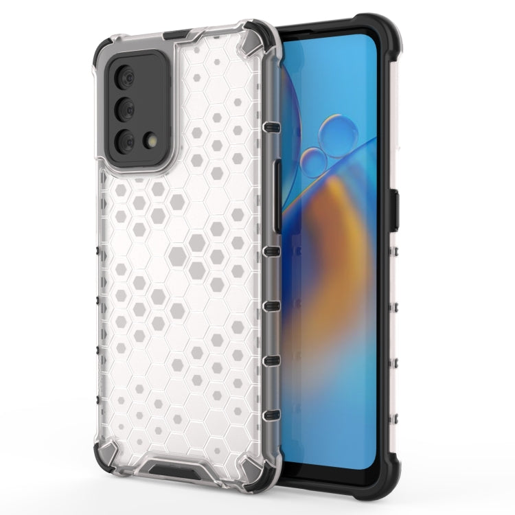 For OPPO A74 4G Shockproof Honeycomb PC + TPU Case