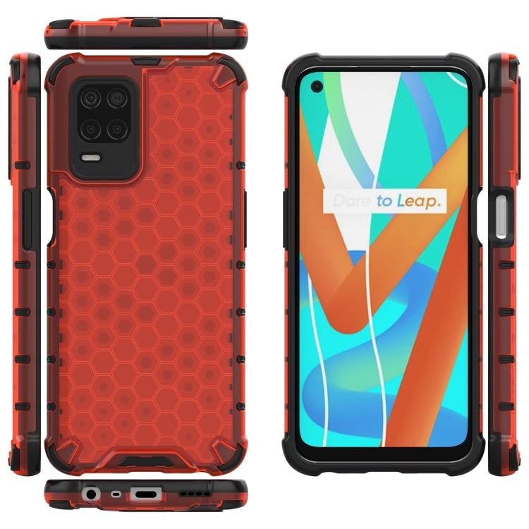 For OPPO Realme V13 5G Shockproof Honeycomb PC + TPU Case