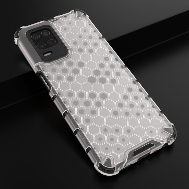 For OPPO Realme V13 5G Shockproof Honeycomb PC + TPU Case