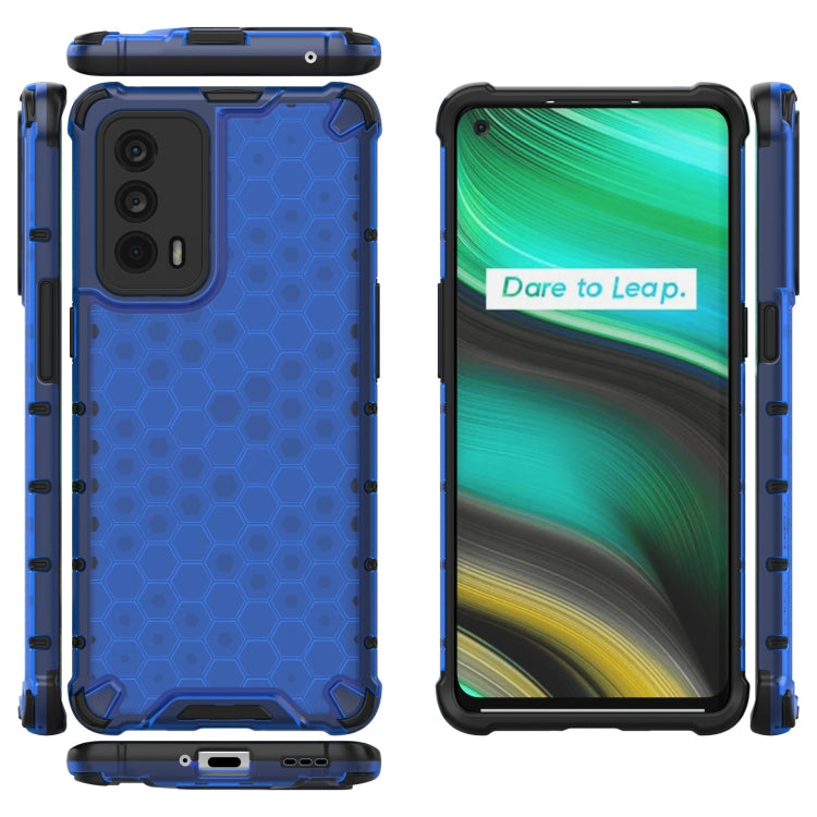For OPPO Realme X7 Pro Ultra Shockproof Honeycomb PC + TPU Case