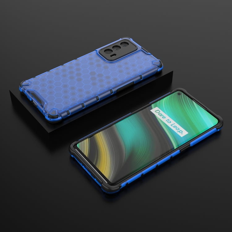 For OPPO Realme X7 Pro Ultra Shockproof Honeycomb PC + TPU Case