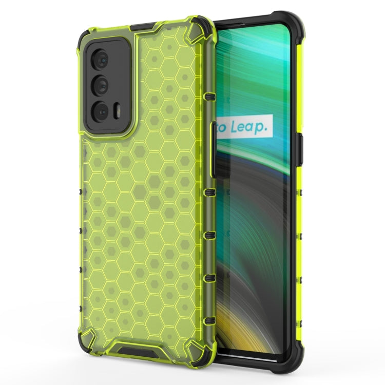 For OPPO Realme X7 Pro Ultra Shockproof Honeycomb PC + TPU Case