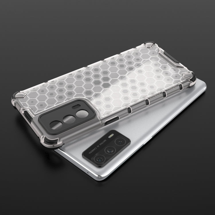 For OPPO Realme X7 Pro Ultra Shockproof Honeycomb PC + TPU Case