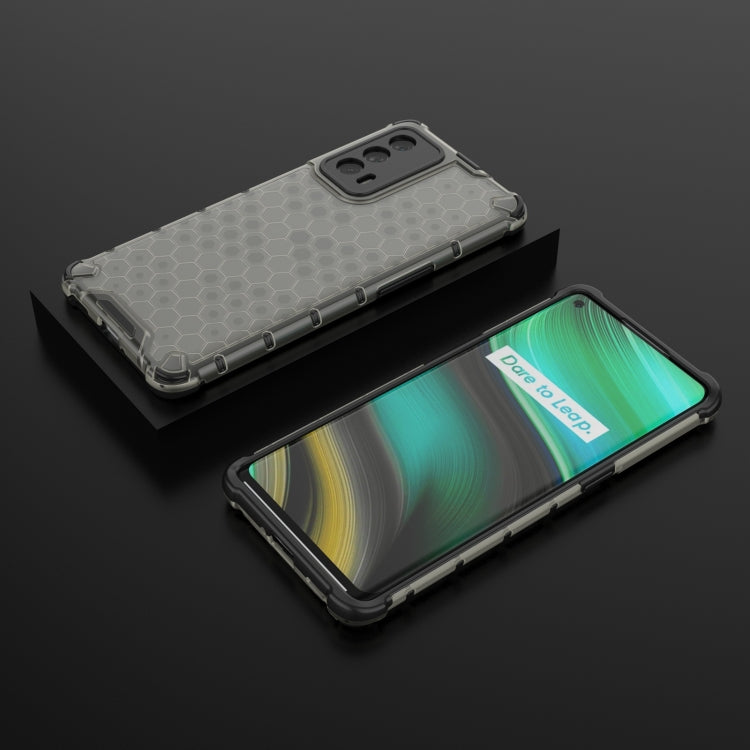 For OPPO Realme X7 Pro Ultra Shockproof Honeycomb PC + TPU Case