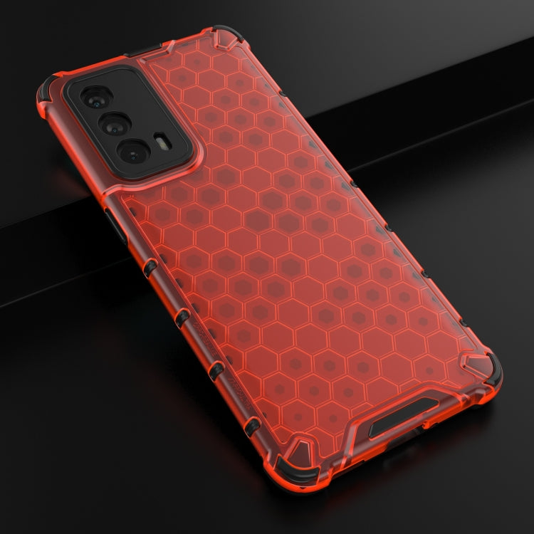 For OPPO Realme X7 Pro Ultra Shockproof Honeycomb PC + TPU Case