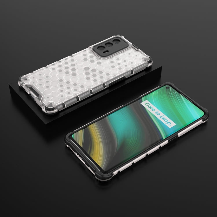 For OPPO Realme X7 Pro Ultra Shockproof Honeycomb PC + TPU Case