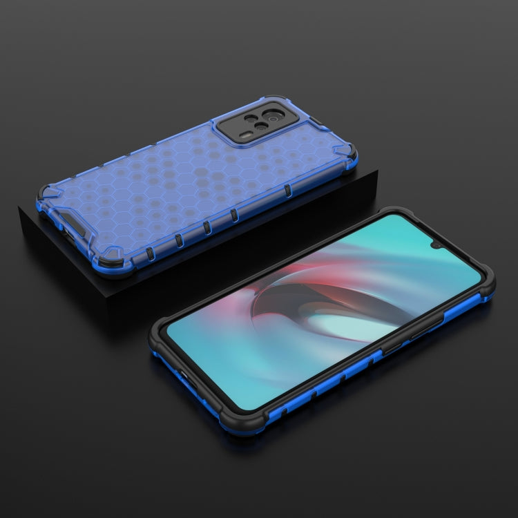 For vivo S9e Shockproof Honeycomb PC + TPU Case
