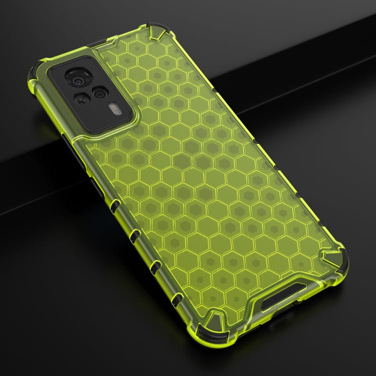 For vivo S9e Shockproof Honeycomb PC + TPU Case
