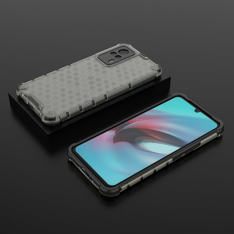 For vivo S9e Shockproof Honeycomb PC + TPU Case