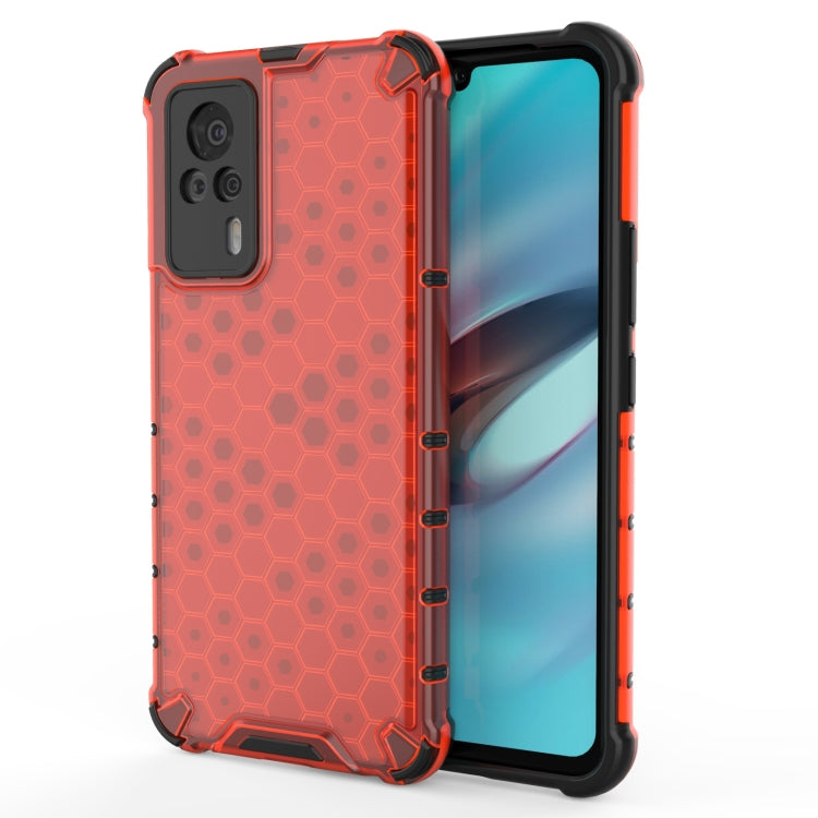 For vivo S9e Shockproof Honeycomb PC + TPU Case
