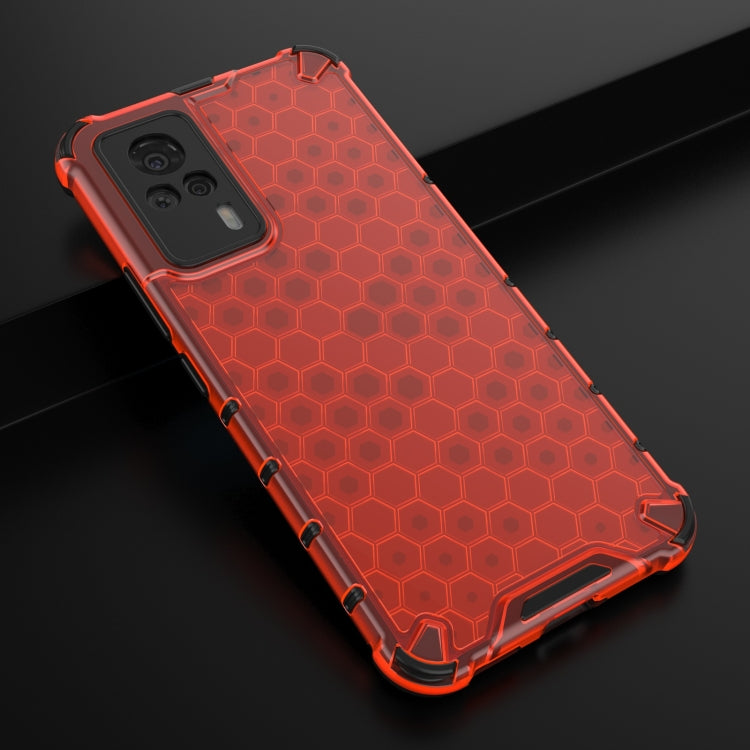 For vivo S9e Shockproof Honeycomb PC + TPU Case