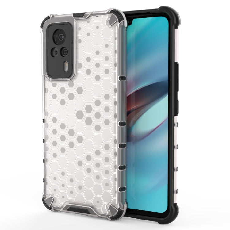 For vivo S9e Shockproof Honeycomb PC + TPU Case