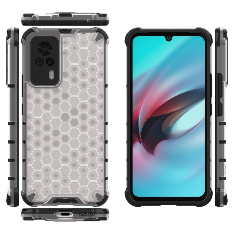 For vivo S9e Shockproof Honeycomb PC + TPU Case