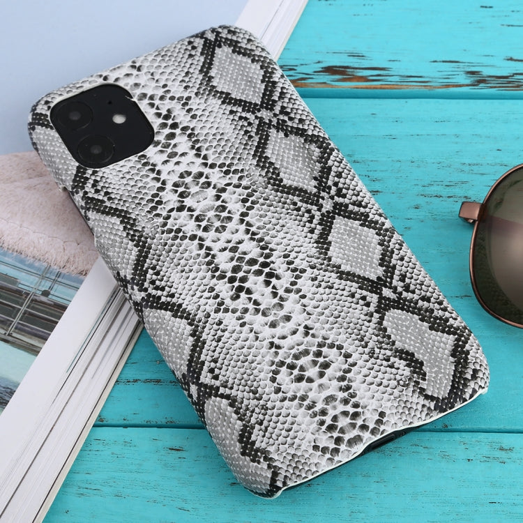For iPhone 11 Snakeskin Pattern Paste Skin Protective Case