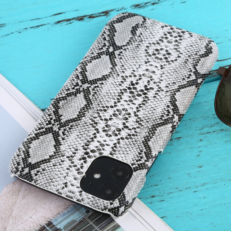 For iPhone 11 Snakeskin Pattern Paste Skin Protective Case