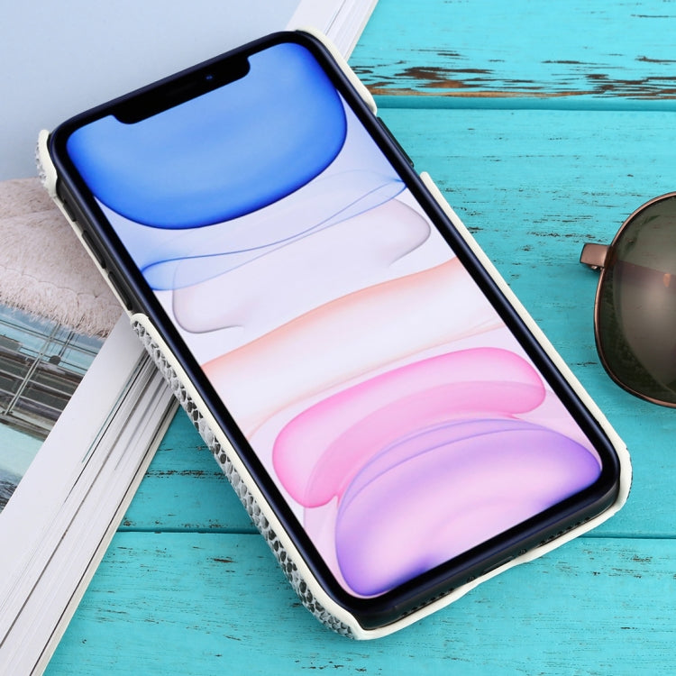 For iPhone 11 Snakeskin Pattern Paste Skin Protective Case