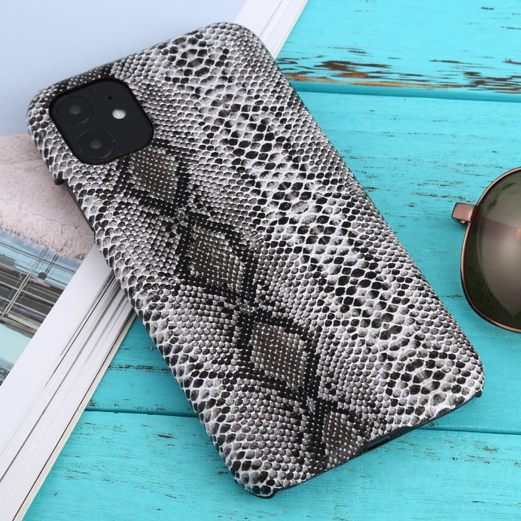 For iPhone 11 Snakeskin Pattern Paste Skin Protective Case